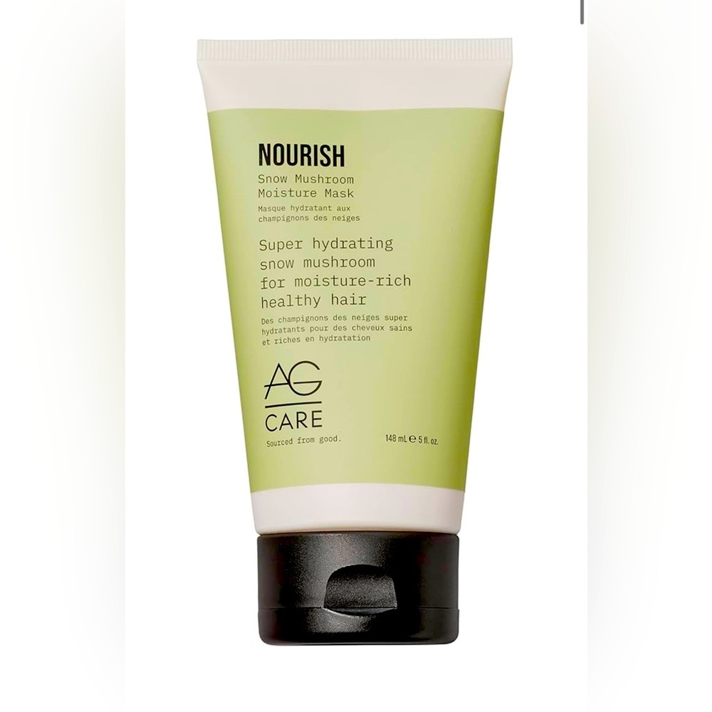 AG Care Nourish Snow Mushroom Hair Mask with Avocado Oil 5 Fl Oz Bottle